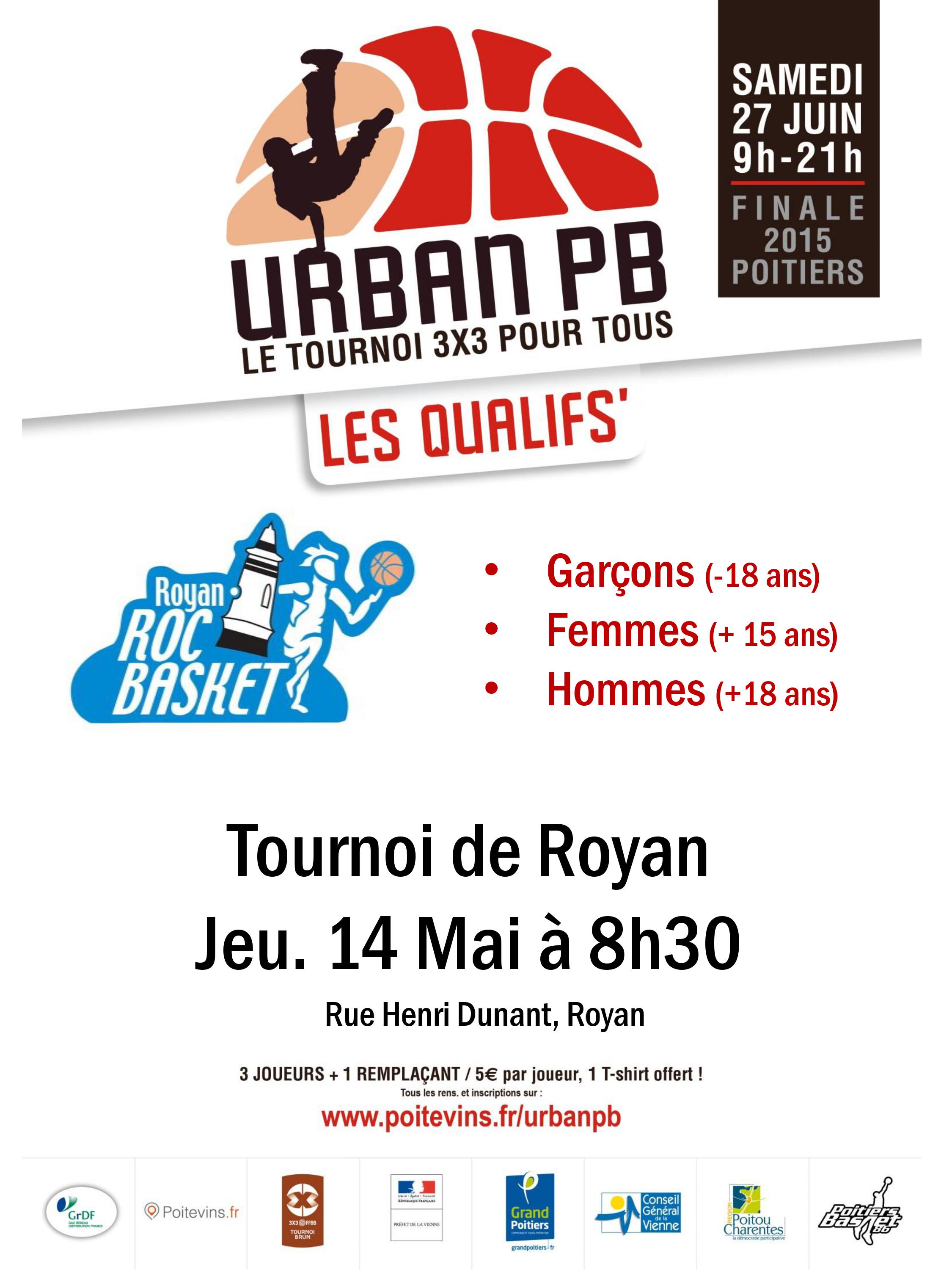 Qualif'Urban PB 2015 : Tournoi de Royan