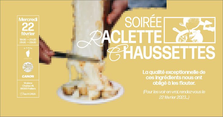 Raclette & chaussettes : 1ère édition !