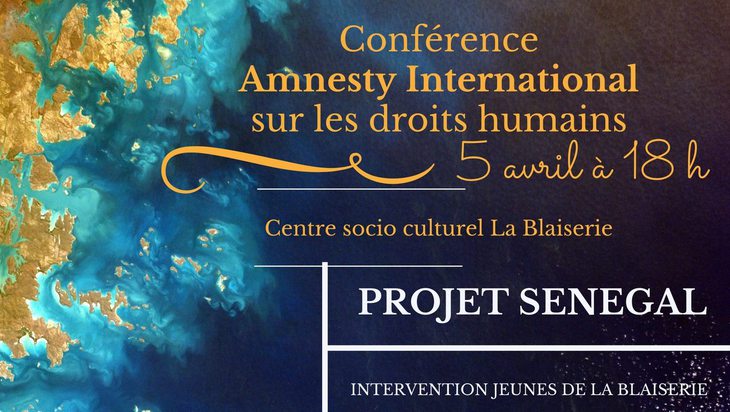 Conférence Amnesty International sur les droits humains