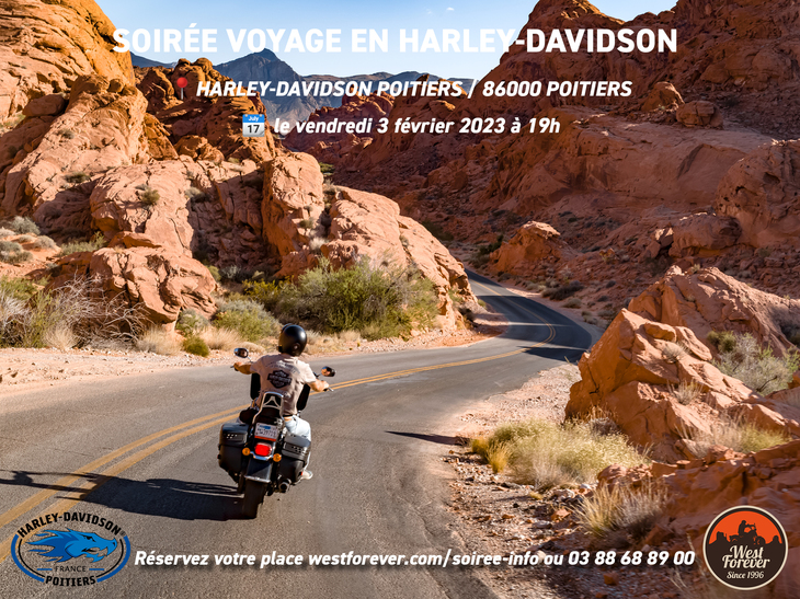 Soirée Voyage en Harley-Davidson