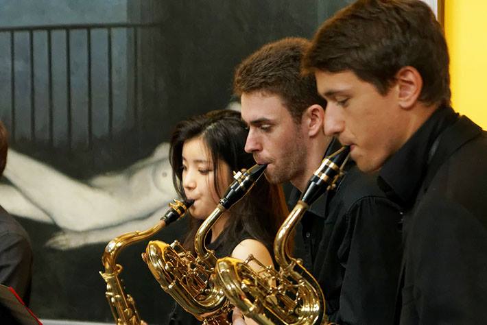 Concert d'Habanera, académie de saxophonistes