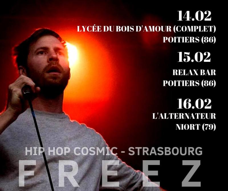 Concert : FREEZ (Hip Hop Cosmic) 