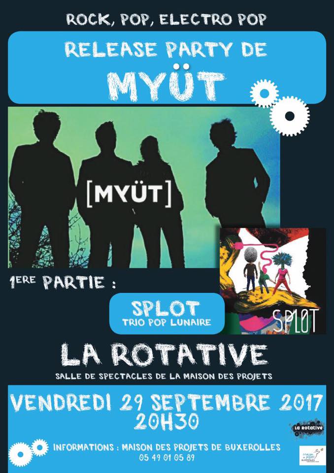 Release party EP 2 MYÜT + SPLOT 1ère partie
