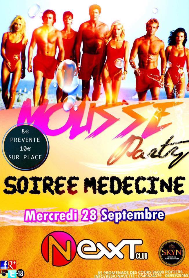 Pré-wei 3 - Mousse Party (Médecine)