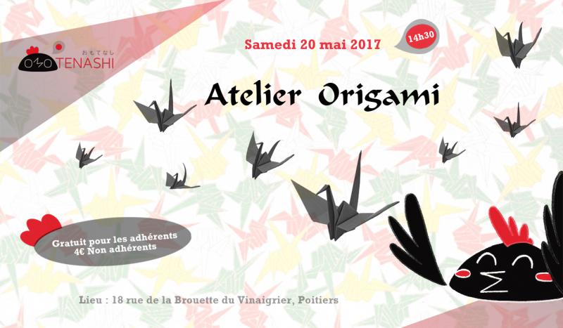 Atelier Origami 20 mai