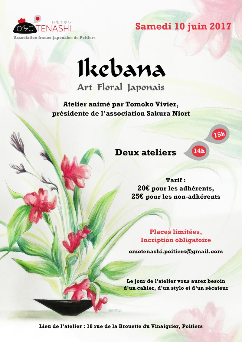 Atelier Ikebana, Art Floral japonais