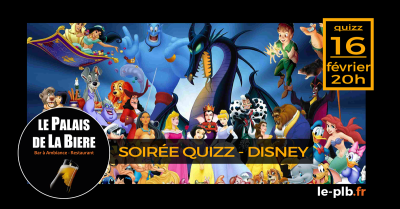 Soirée Quizz - Disney