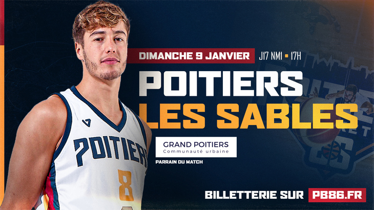 Poitiers vs Les Sables - J17 NM1