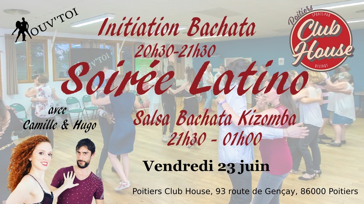 Soirée Latino au Poitiers Club House
