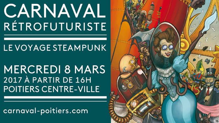 Carnaval rétrofuturiste, le voyage Steampunk