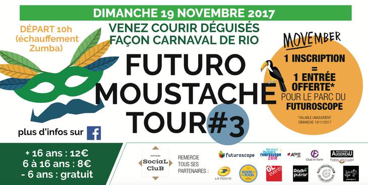 Futuro moustache tour Carnaval de rio