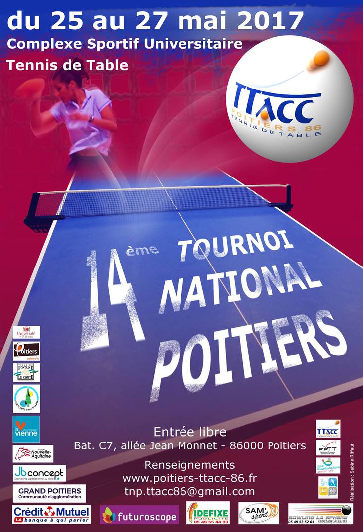 Tournoi National de Poitiers 2017