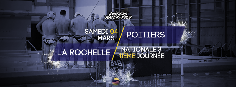 Poitiers reçoit La Rochelle - 11ème journée N3