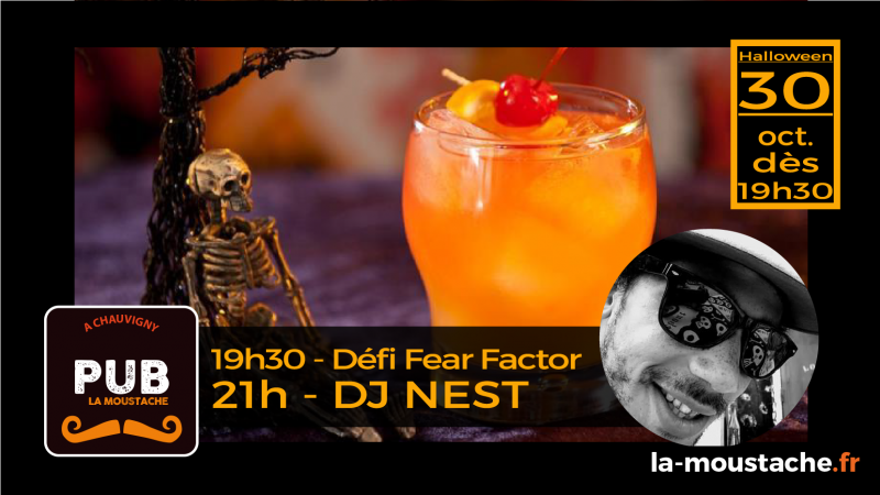 Halloween - DJ NEST et défis FEAR FACTOR !