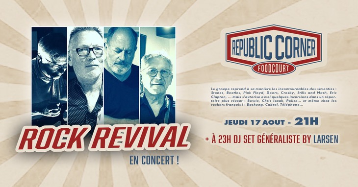 Rock Revival en concert gratuit