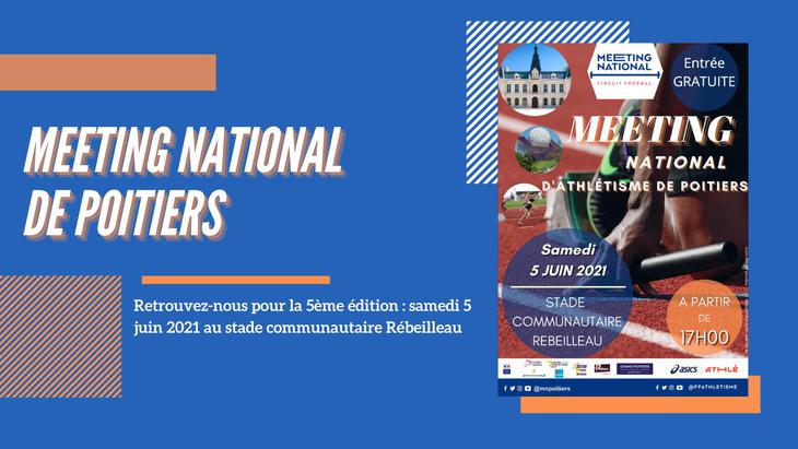 Meeting National d'Athlétisme de Poitiers