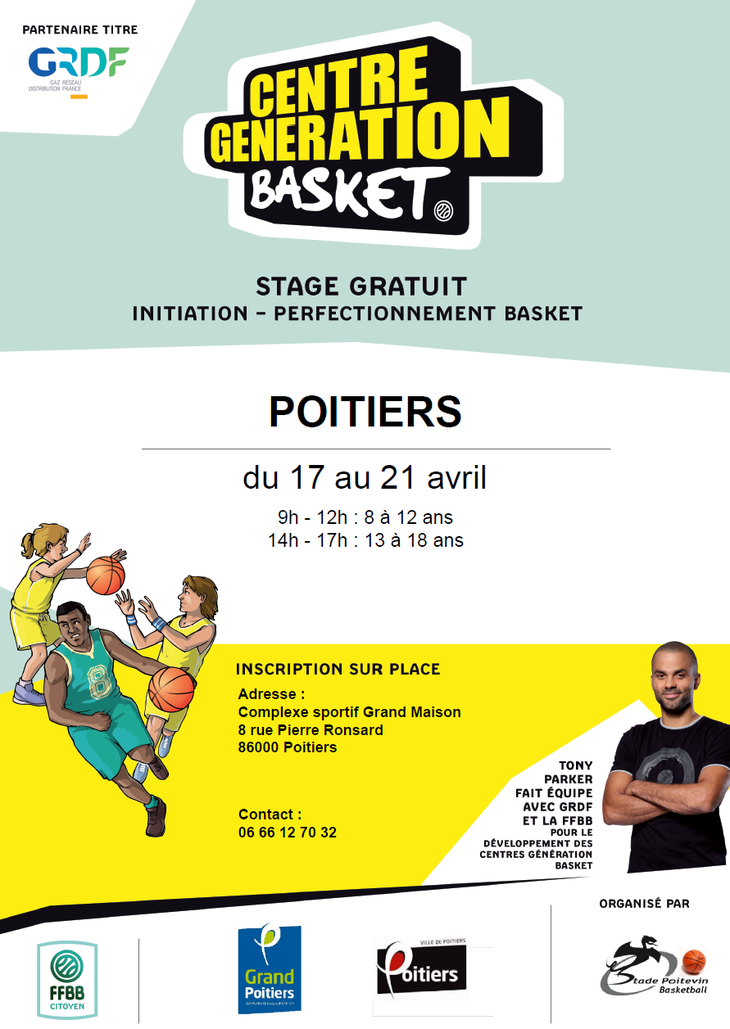 Centre Génération Basket Poitiers