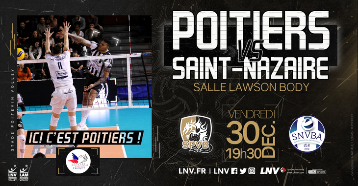Poitiers - St Nazaire (14e journée Ligue A)