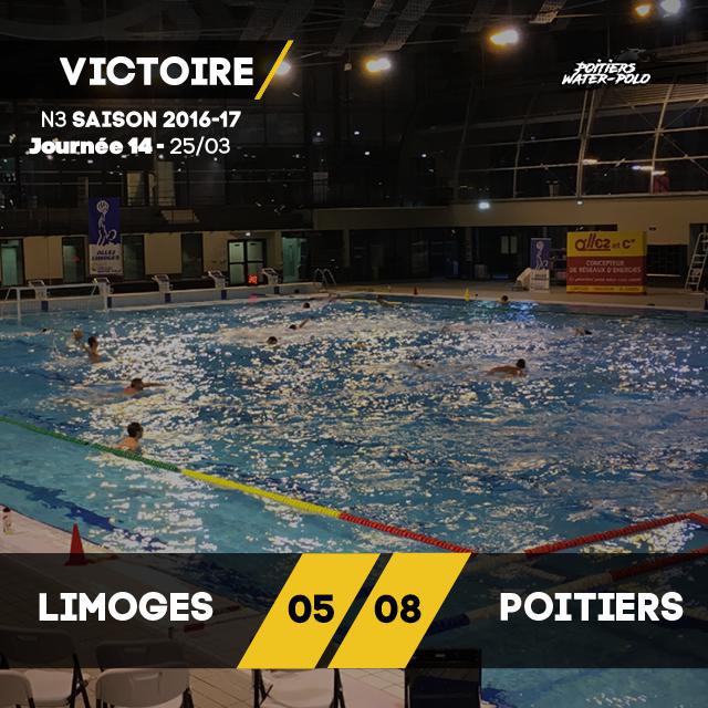 Victoire pour Poitiers 05-08 face à Limoges!