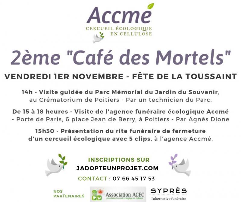 Invitation vendredi 1er novembre 2019 à 14 h au Parc Mémorial Poitiers.