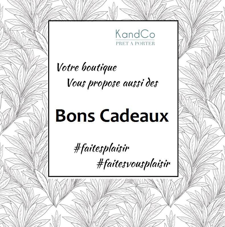 Bons cadeaux By KandCo