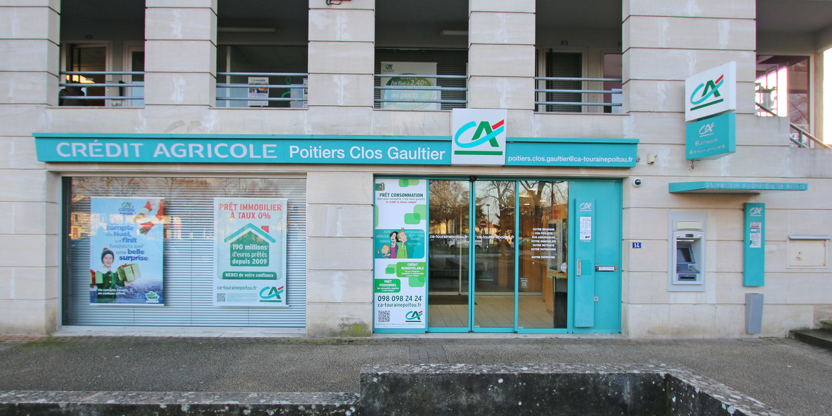 Crédit Agricole Poitiers Clos Gaultier