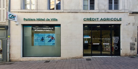 Crédit Agricole Poitiers Hôtel de Ville
